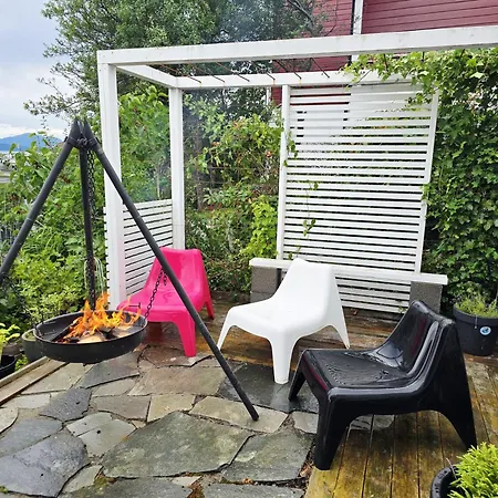 Modern With Garden And View