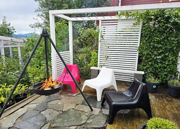 Modern With Garden And View